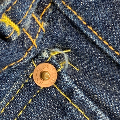 【中古品】【メンズ】 66501 刻印09A 66前期復刻 ダブルネーム 日本製 00’S DENIM PANTS デニム パンツ ズボン ボトムス 156-260411-ya-02-izu サイズ：31×36 カラー：インディゴ 万代Net店