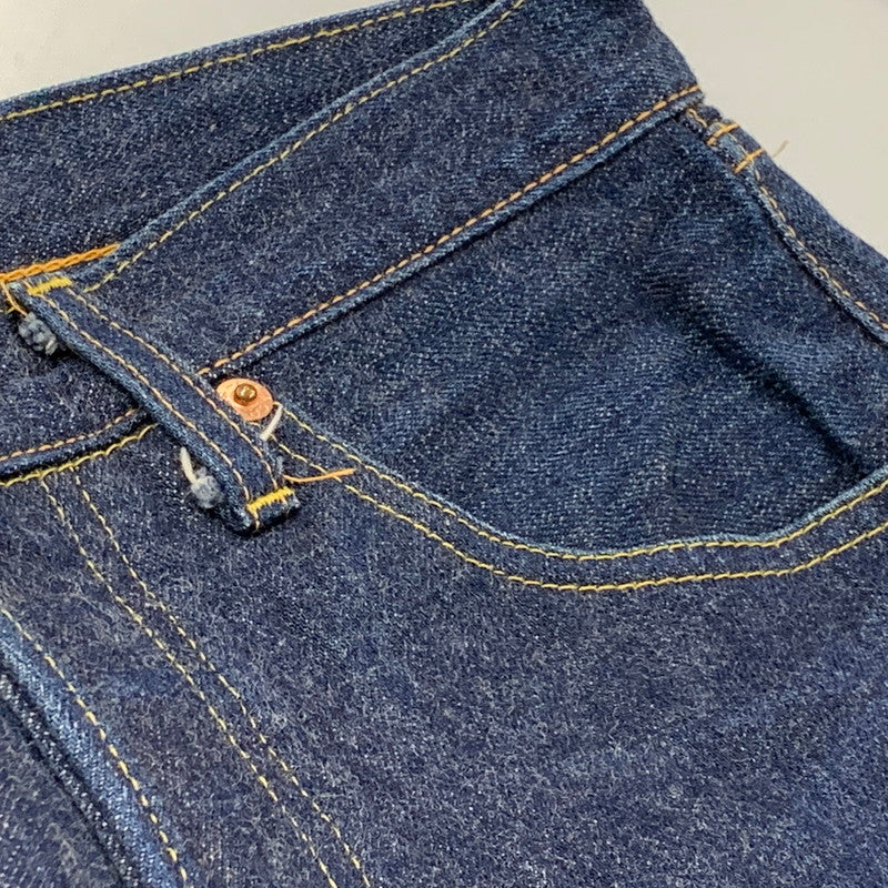 【中古品】【メンズ】 66501 刻印09A 66前期復刻 ダブルネーム 日本製 00’S DENIM PANTS デニム パンツ ズボン ボトムス 156-260411-ya-02-izu サイズ：31×36 カラー：インディゴ 万代Net店