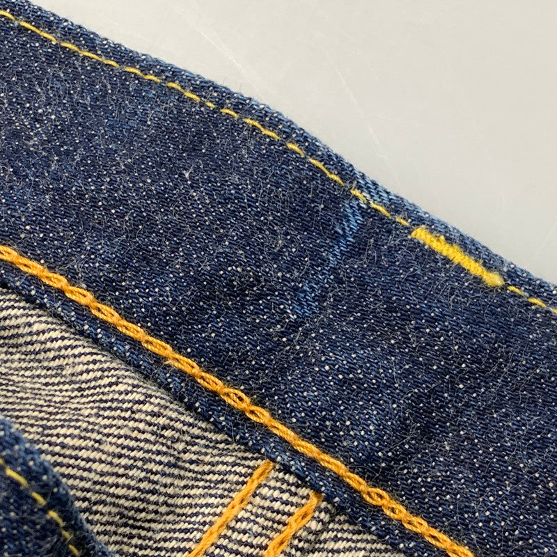【中古品】【メンズ】 66501 刻印09A 66前期復刻 ダブルネーム 日本製 00’S DENIM PANTS デニム パンツ ズボン ボトムス 156-260411-ya-02-izu サイズ：31×36 カラー：インディゴ 万代Net店