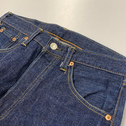 【中古品】【メンズ】 66501 刻印09A 66前期復刻 ダブルネーム 日本製 00’S DENIM PANTS デニム パンツ ズボン ボトムス 156-260411-ya-02-izu サイズ：31×36 カラー：インディゴ 万代Net店