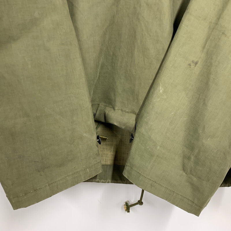 【現状渡し品】【メンズ】 U.S.NAVY ユーエスネイビー NXSX 88200 40’S N-2 RAIN PARKA レイン パーカ トップス 長袖 146-260411-ya-01-izu サイズ：SMALL カラー：カーキ 万代Net店