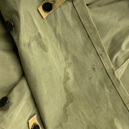 【現状渡し品】【メンズ】 U.S.NAVY ユーエスネイビー NXSX 88200 40’S N-2 RAIN PARKA レイン パーカ トップス 長袖 146-260411-ya-01-izu サイズ：SMALL カラー：カーキ 万代Net店