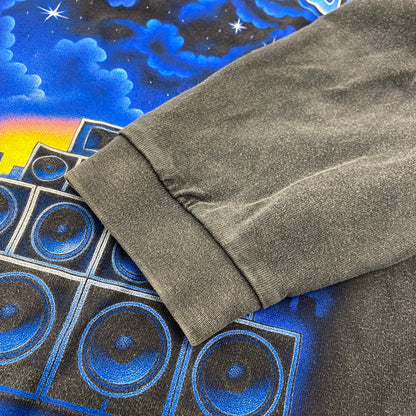 【中古品】【メンズ】 2611126 SOUND SYSTEM VINTAGE サウンドシステム ヴィンテージ L/S ロングスリーブ T-SHIRT Tシャツ トップス 長袖 142-260413-ya-02-izu サイズ：XXL カラー：BLACK系 万代Net店