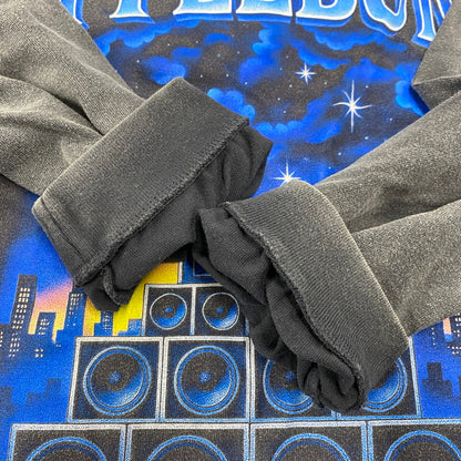 【中古品】【メンズ】 2611126 SOUND SYSTEM VINTAGE サウンドシステム ヴィンテージ L/S ロングスリーブ T-SHIRT Tシャツ トップス 長袖 142-260413-ya-02-izu サイズ：XXL カラー：BLACK系 万代Net店