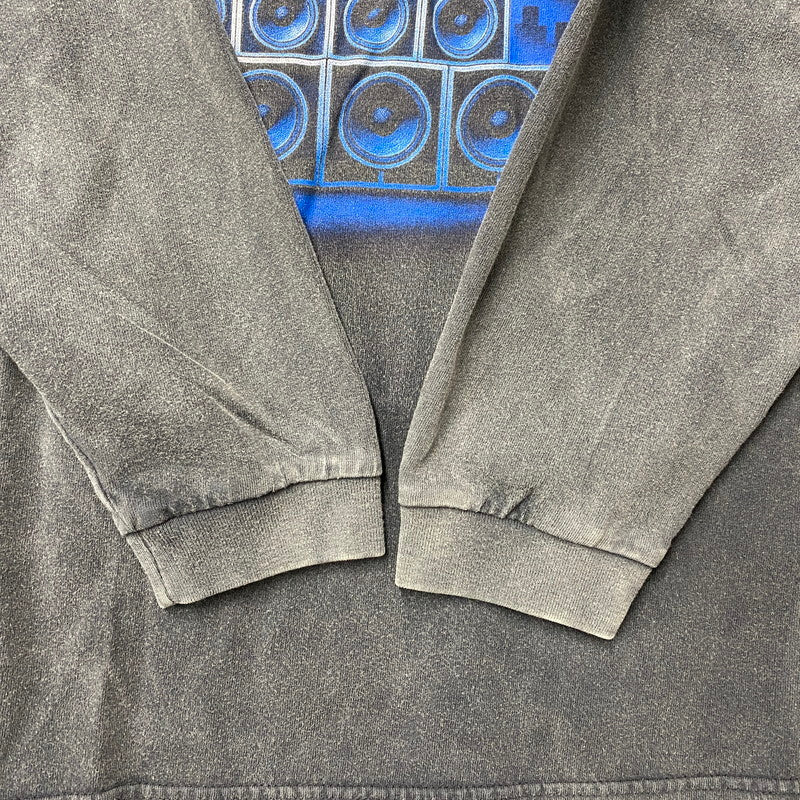 【中古品】【メンズ】 2611126 SOUND SYSTEM VINTAGE サウンドシステム ヴィンテージ L/S ロングスリーブ T-SHIRT Tシャツ トップス 長袖 142-260413-ya-02-izu サイズ：XXL カラー：BLACK系 万代Net店