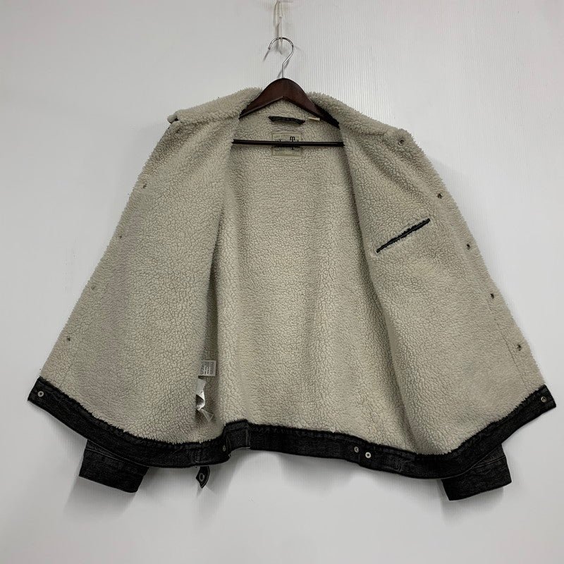 【中古品】【メンズ】 LEVI'S SILVER TAB リーバイス シルバー タブ PC9-A3180-0005 SHERPA TRUCKER JACKET シェルパ トラッカー ジャケット アウター 146-260411-ya-05-izu サイズ：L カラー：BLACK 万代Net店