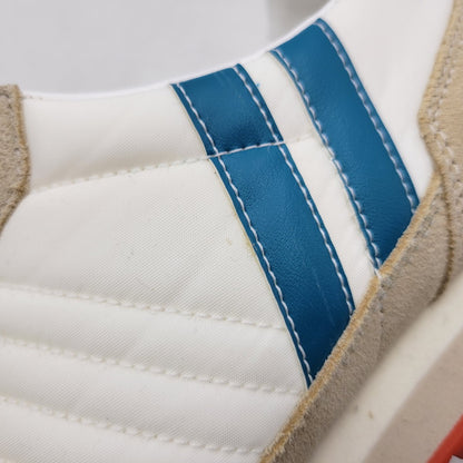 【中古品】【メンズ】 PATRICK パトリック 942500 BASEBL SNEAKERS ベースボール スニーカー 靴 182-260411-kh-07-izu サイズ：44 カラー：ベージュ×ホワイト 万代Net店