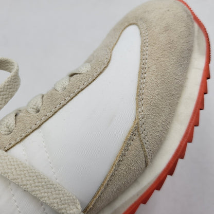 【中古品】【メンズ】 PATRICK パトリック 942500 BASEBL SNEAKERS ベースボール スニーカー 靴 182-260411-kh-07-izu サイズ：44 カラー：ベージュ×ホワイト 万代Net店