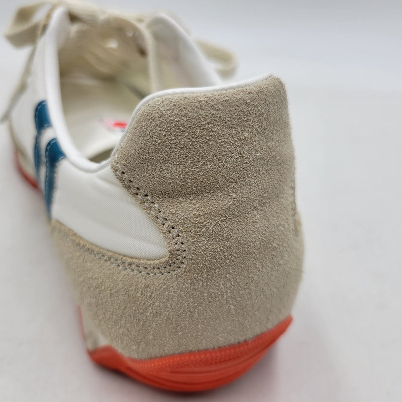 【中古品】【メンズ】 PATRICK パトリック 942500 BASEBL SNEAKERS ベースボール スニーカー 靴 182-260411-kh-07-izu サイズ：44 カラー：ベージュ×ホワイト 万代Net店
