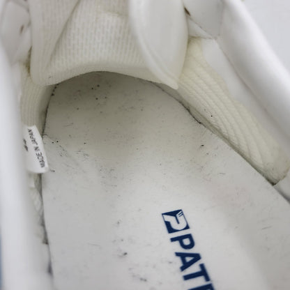 【中古品】【メンズ】 PATRICK パトリック 942500 BASEBL SNEAKERS ベースボール スニーカー 靴 182-260411-kh-07-izu サイズ：44 カラー：ベージュ×ホワイト 万代Net店
