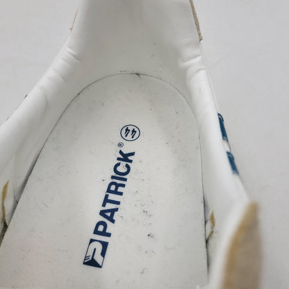 【中古品】【メンズ】 PATRICK パトリック 942500 BASEBL SNEAKERS ベースボール スニーカー 靴 182-260411-kh-07-izu サイズ：44 カラー：ベージュ×ホワイト 万代Net店