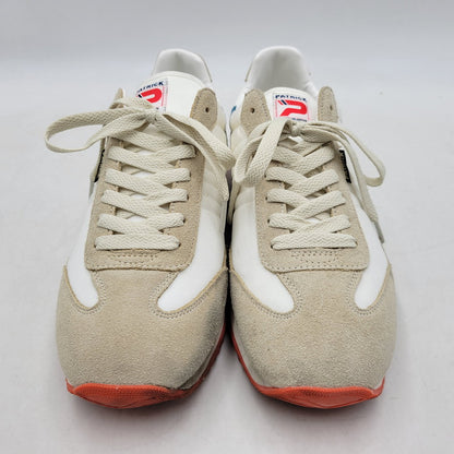 【中古品】【メンズ】 PATRICK パトリック 942500 BASEBL SNEAKERS ベースボール スニーカー 靴 182-260411-kh-07-izu サイズ：44 カラー：ベージュ×ホワイト 万代Net店