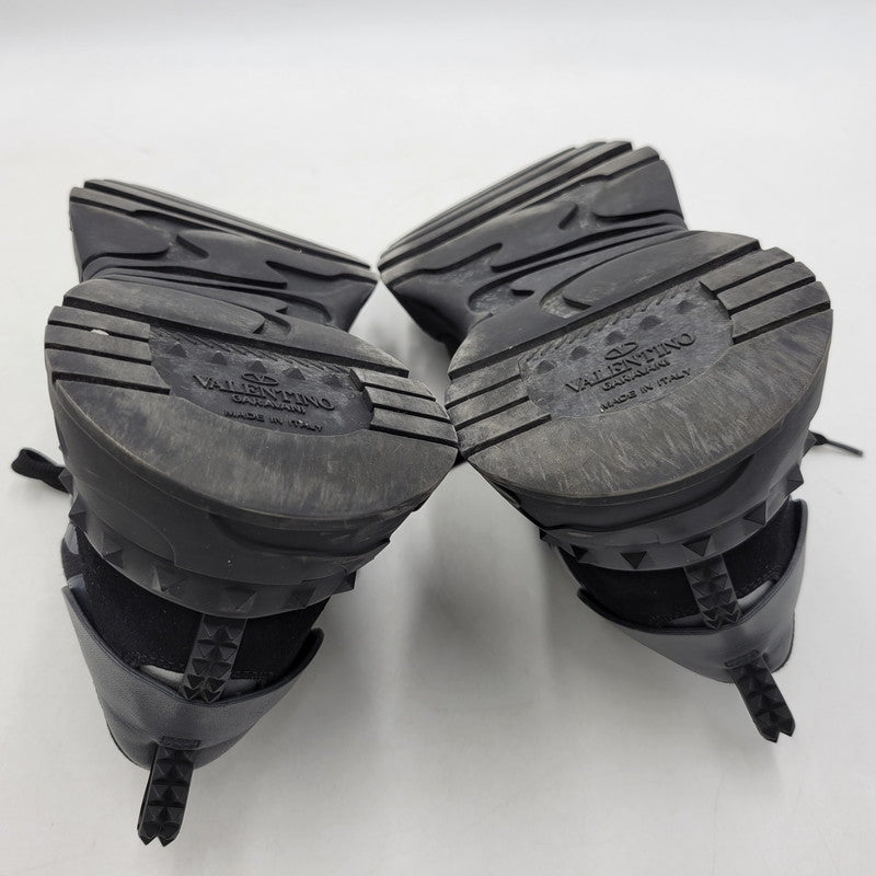 【中古品】【メンズ】 Valentino Garavani ヴァレンティノ・ガラヴァーニ ROCKRUNNER PLUS TY0S0C88MHB ロックランナープラス スニーカー シューズ 靴 183-260412-as-10-izu サイズ：40 カラー：ブラック系 万代Net店