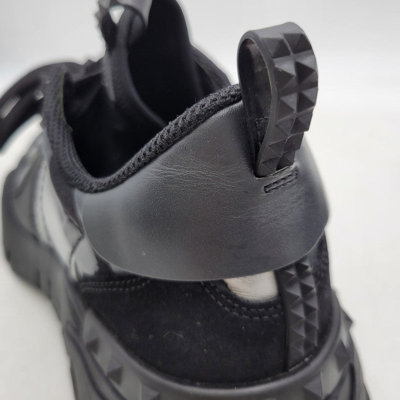 【中古品】【メンズ】 Valentino Garavani ヴァレンティノ・ガラヴァーニ ROCKRUNNER PLUS TY0S0C88MHB ロックランナープラス スニーカー シューズ 靴 183-260412-as-10-izu サイズ：40 カラー：ブラック系 万代Net店