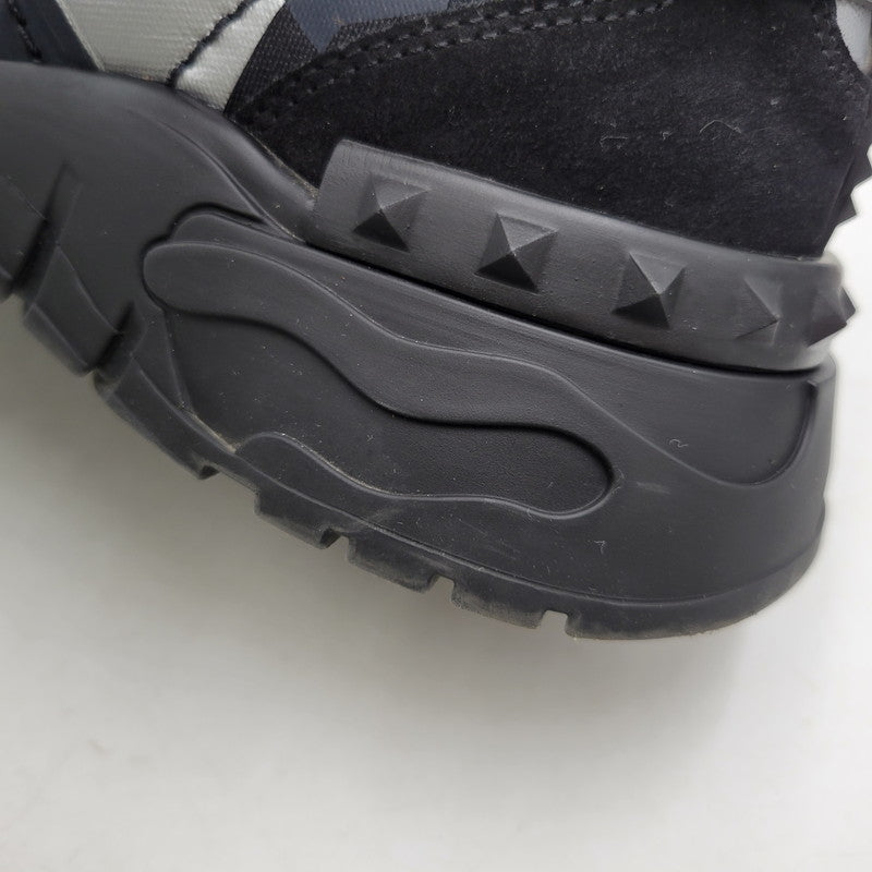 【中古品】【メンズ】 Valentino Garavani ヴァレンティノ・ガラヴァーニ ROCKRUNNER PLUS TY0S0C88MHB ロックランナープラス スニーカー シューズ 靴 183-260412-as-10-izu サイズ：40 カラー：ブラック系 万代Net店