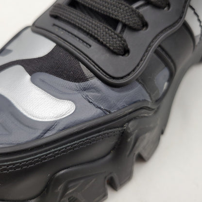 【中古品】【メンズ】 Valentino Garavani ヴァレンティノ・ガラヴァーニ ROCKRUNNER PLUS TY0S0C88MHB ロックランナープラス スニーカー シューズ 靴 183-260412-as-10-izu サイズ：40 カラー：ブラック系 万代Net店