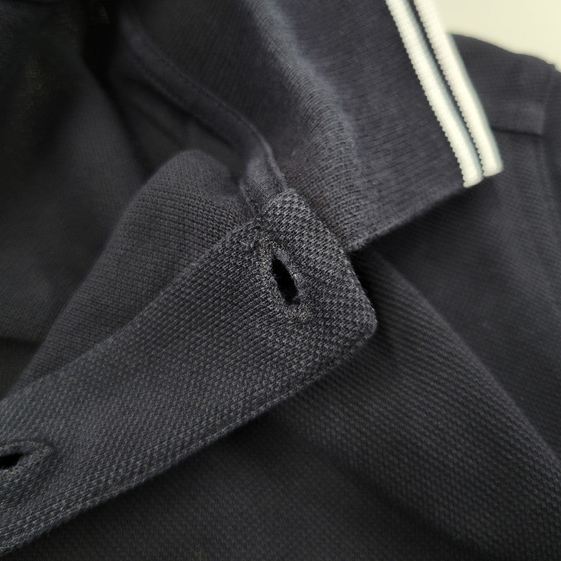 【中古品】【メンズ】 FRED PERRY フレッドペリー M3600 THE FRED PERRY SHIRT ザ フレッド ペリー シャツ トップス 半袖 141-260602-ya-08-izu サイズ：S カラー：ネイビー 万代Net店