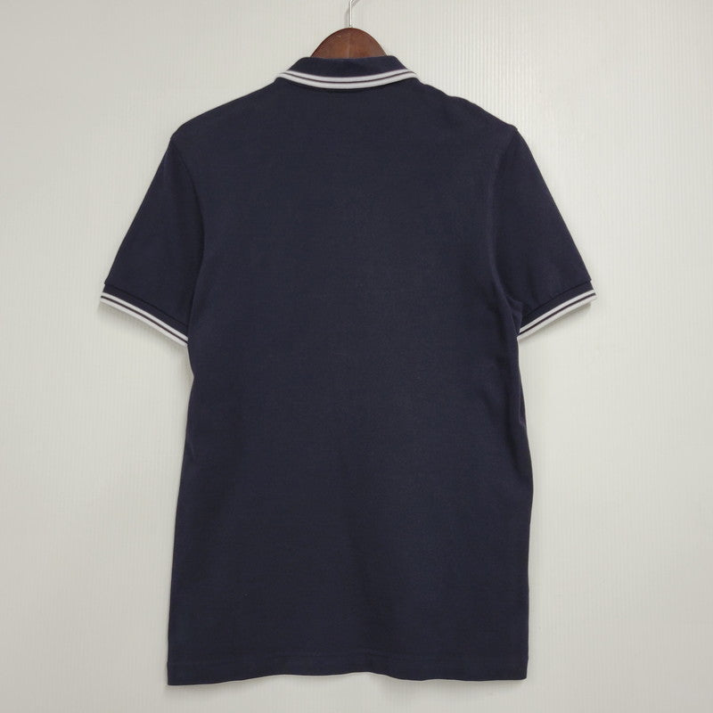 【中古品】【メンズ】 FRED PERRY フレッドペリー M3600 THE FRED PERRY SHIRT ザ フレッド ペリー シャツ トップス 半袖 141-260602-ya-08-izu サイズ：S カラー：ネイビー 万代Net店