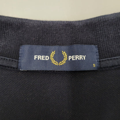 【中古品】【メンズ】 FRED PERRY フレッドペリー M3600 THE FRED PERRY SHIRT ザ フレッド ペリー シャツ トップス 半袖 141-260602-ya-08-izu サイズ：S カラー：ネイビー 万代Net店