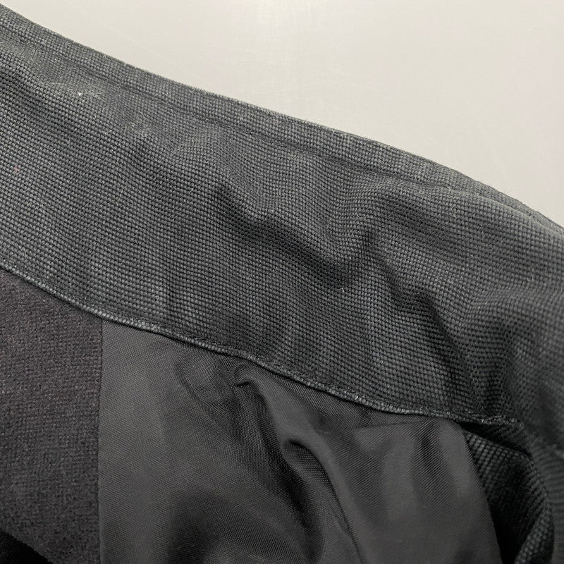 【中古品】【メンズ】 FRED PERRY フレッドペリー J8700 ZIP LONG COAT ジップ ロング コート アウター 141-260413-ya-04-izu サイズ：UK10 カラー：BLACK 万代Net店