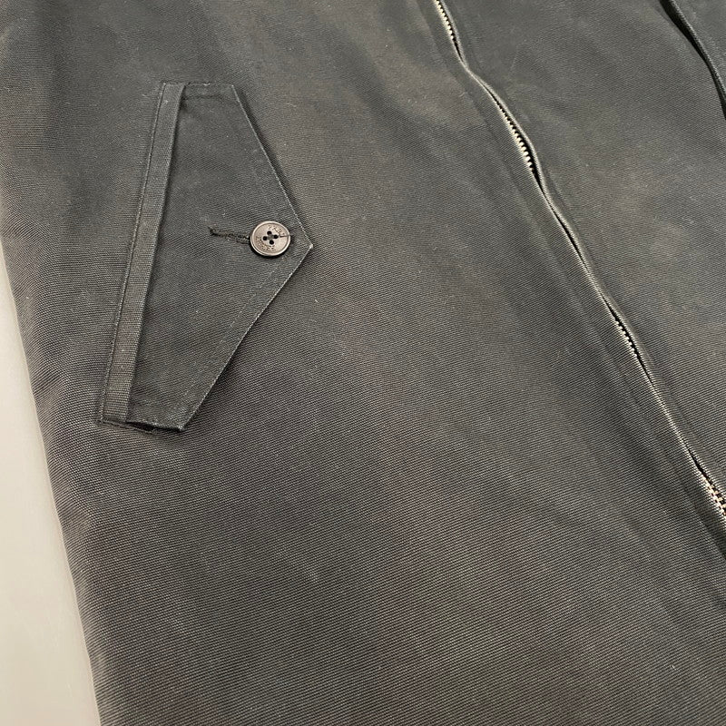 【中古品】【メンズ】 FRED PERRY フレッドペリー J8700 ZIP LONG COAT ジップ ロング コート アウター 141-260413-ya-04-izu サイズ：UK10 カラー：BLACK 万代Net店