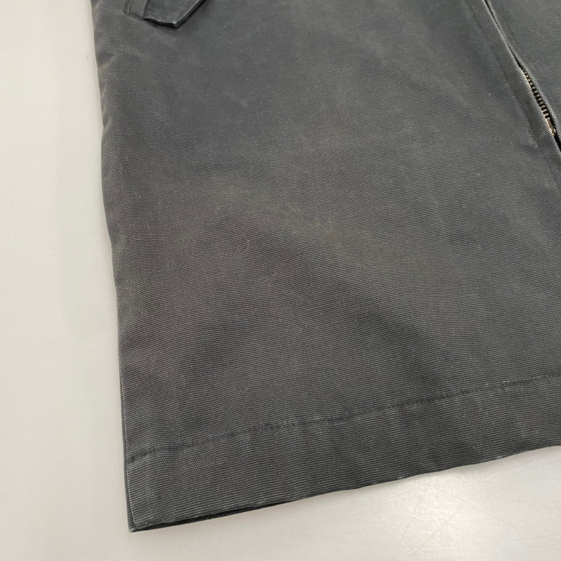 【中古品】【メンズ】 FRED PERRY フレッドペリー J8700 ZIP LONG COAT ジップ ロング コート アウター 141-260413-ya-04-izu サイズ：UK10 カラー：BLACK 万代Net店