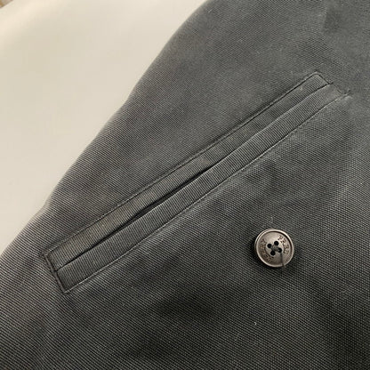 【中古品】【メンズ】 FRED PERRY フレッドペリー J8700 ZIP LONG COAT ジップ ロング コート アウター 141-260413-ya-04-izu サイズ：UK10 カラー：BLACK 万代Net店