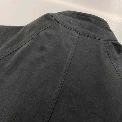 【中古品】【メンズ】 FRED PERRY フレッドペリー J8700 ZIP LONG COAT ジップ ロング コート アウター 141-260413-ya-04-izu サイズ：UK10 カラー：BLACK 万代Net店