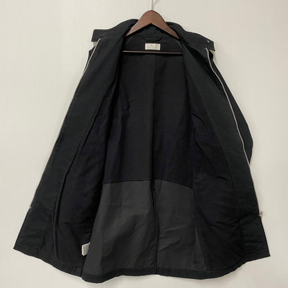 【中古品】【メンズ】 FRED PERRY フレッドペリー J8700 ZIP LONG COAT ジップ ロング コート アウター 141-260413-ya-04-izu サイズ：UK10 カラー：BLACK 万代Net店