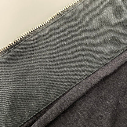 【中古品】【メンズ】 FRED PERRY フレッドペリー J8700 ZIP LONG COAT ジップ ロング コート アウター 141-260413-ya-04-izu サイズ：UK10 カラー：BLACK 万代Net店