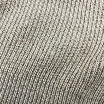【中古品】【メンズ】 AURALEE オーラリー A21SP02CA FLAT YARN RIB KNIT PO フラット ヤーン リブ ニット プルオーバー トップス 140-260412-kh-08-izu サイズ：3 カラー：ベージュ 万代Net店