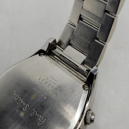 【中古品】【メンズ/レディース】 PAUL SMITH ポールスミス 0510-T013945 QUARTZ WATCH クオーツ ウォッチ 腕時計 時計 197-260602-ya-03-izu カラー：シルバー 万代Net店