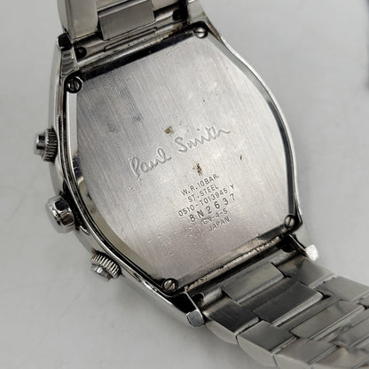 【中古品】【メンズ/レディース】 PAUL SMITH ポールスミス 0510-T013945 QUARTZ WATCH クオーツ ウォッチ 腕時計 時計 197-260602-ya-03-izu カラー：シルバー 万代Net店