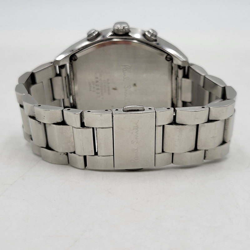 【中古品】【メンズ/レディース】 PAUL SMITH ポールスミス 0510-T013945 QUARTZ WATCH クオーツ ウォッチ 腕時計 時計 197-260602-ya-03-izu カラー：シルバー 万代Net店