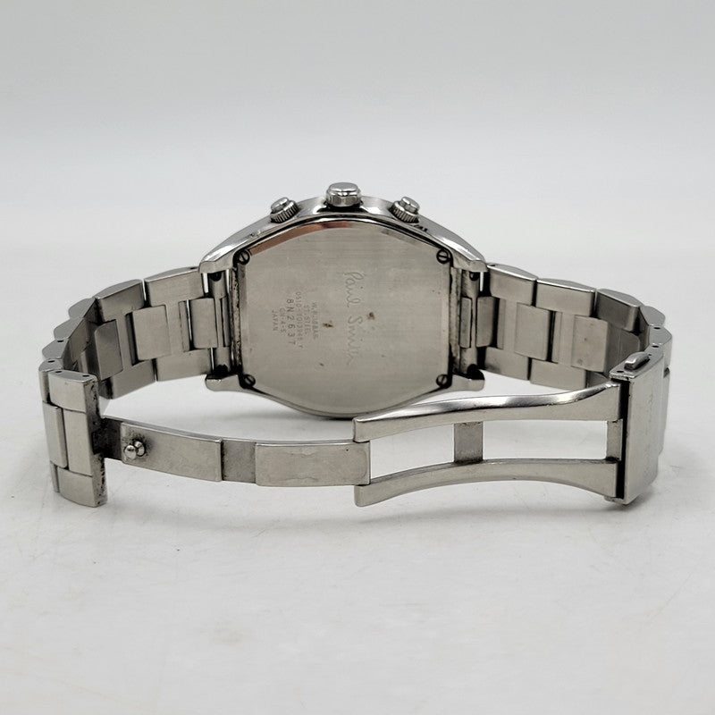 【中古品】【メンズ/レディース】 PAUL SMITH ポールスミス 0510-T013945 QUARTZ WATCH クオーツ ウォッチ 腕時計 時計 197-260602-ya-03-izu カラー：シルバー 万代Net店