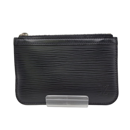 【中古品】【メンズ/レディース】 LOUIS VUITTON ルイ・ヴィトン M66602 エピ ポシェット クレ NM コインケース 小銭入れ キーケース 179-260412-as-07-izu カラー：ブラック 万代Net店