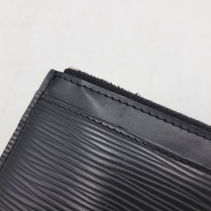 【中古品】【メンズ/レディース】 LOUIS VUITTON ルイ・ヴィトン M66602 エピ ポシェット クレ NM コインケース 小銭入れ キーケース 179-260412-as-07-izu カラー：ブラック 万代Net店
