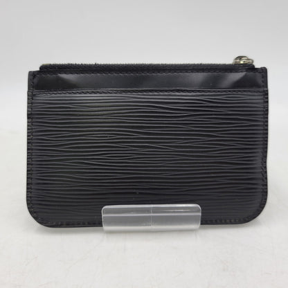 【中古品】【メンズ/レディース】 LOUIS VUITTON ルイ・ヴィトン M66602 エピ ポシェット クレ NM コインケース 小銭入れ キーケース 179-260412-as-07-izu カラー：ブラック 万代Net店
