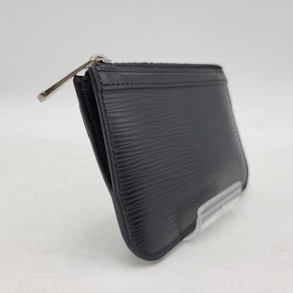 【中古品】【メンズ/レディース】 LOUIS VUITTON ルイ・ヴィトン M66602 エピ ポシェット クレ NM コインケース 小銭入れ キーケース 179-260412-as-07-izu カラー：ブラック 万代Net店