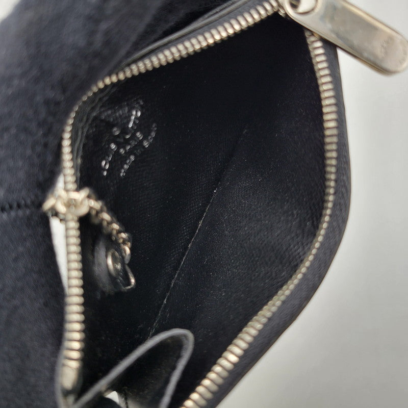 【中古品】【メンズ/レディース】 LOUIS VUITTON ルイ・ヴィトン M66602 エピ ポシェット クレ NM コインケース 小銭入れ キーケース 179-260412-as-07-izu カラー：ブラック 万代Net店