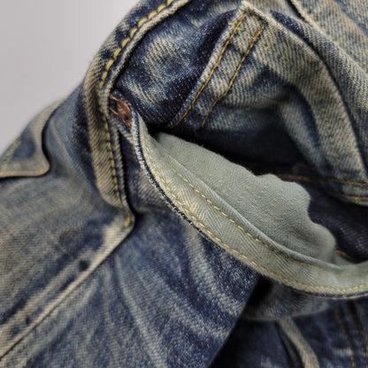 【中古品】【メンズ】 STUDIO D’ARTISAN ステュディオダルチザン WW2 MODEL DENIM PANTS D1780U デニムパンツ ジーンズ ボトムス 156-260412-as-06-izu サイズ：30 カラー：インディゴ 万代Net店