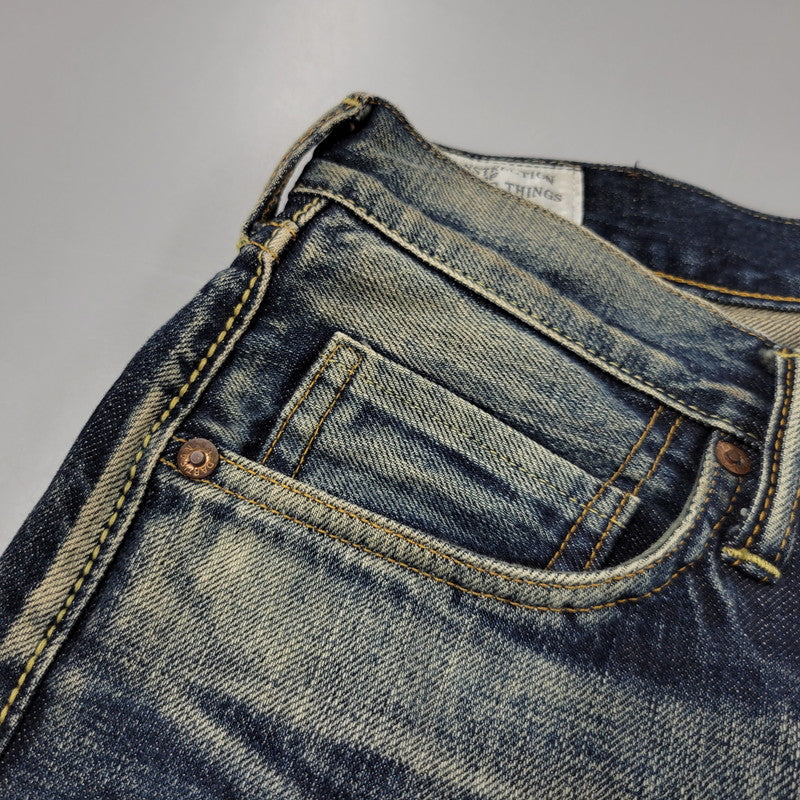 【中古品】【メンズ】 STUDIO D’ARTISAN ステュディオダルチザン WW2 MODEL DENIM PANTS D1780U デニムパンツ ジーンズ ボトムス 156-260412-as-06-izu サイズ：30 カラー：インディゴ 万代Net店
