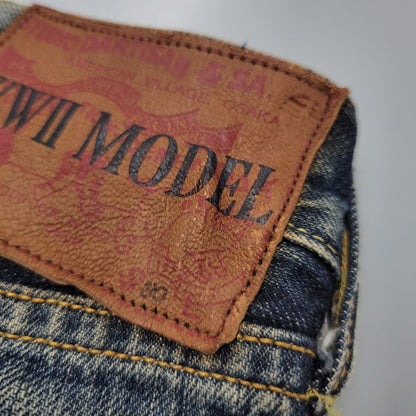 【中古品】【メンズ】 STUDIO D’ARTISAN ステュディオダルチザン WW2 MODEL DENIM PANTS D1780U デニムパンツ ジーンズ ボトムス 156-260412-as-06-izu サイズ：30 カラー：インディゴ 万代Net店