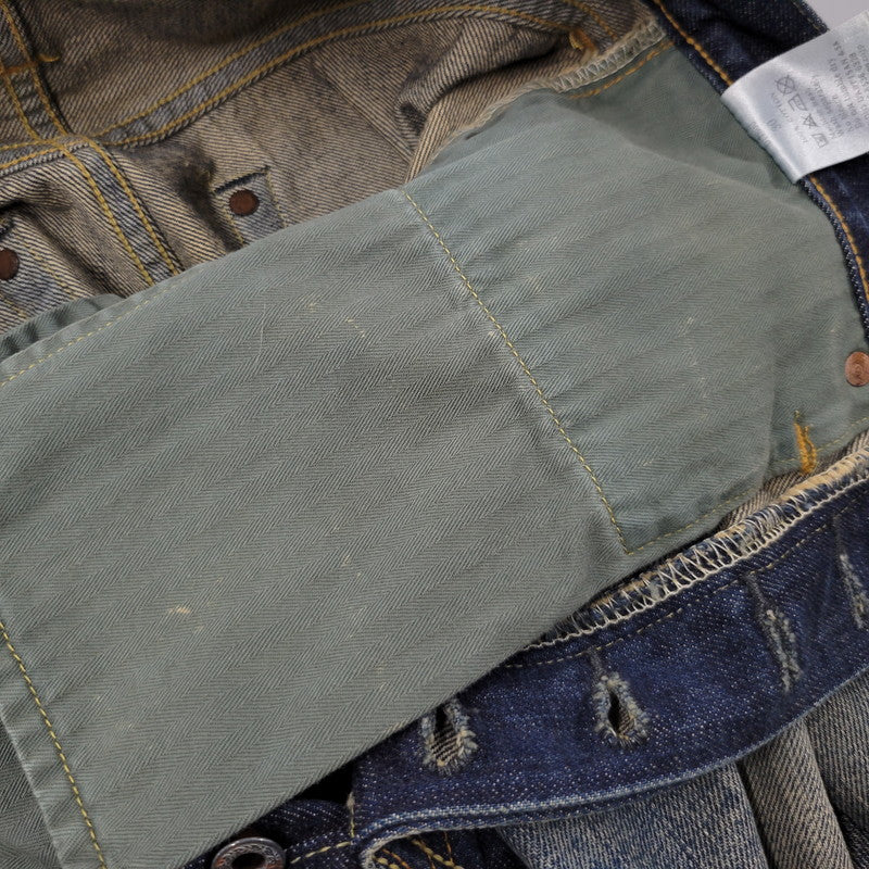 【中古品】【メンズ】 STUDIO D’ARTISAN ステュディオダルチザン WW2 MODEL DENIM PANTS D1780U デニムパンツ ジーンズ ボトムス 156-260412-as-06-izu サイズ：30 カラー：インディゴ 万代Net店