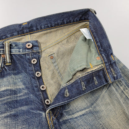 【中古品】【メンズ】 STUDIO D’ARTISAN ステュディオダルチザン WW2 MODEL DENIM PANTS D1780U デニムパンツ ジーンズ ボトムス 156-260412-as-06-izu サイズ：30 カラー：インディゴ 万代Net店