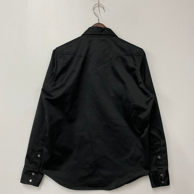 【中古品】【メンズ】 IRON HEART アイアンハート LS WORK SHIRT ロングスリーブ ワークシャツ トップス 145-260412-kh-02-izu サイズ：S カラー：ブラック 万代Net店