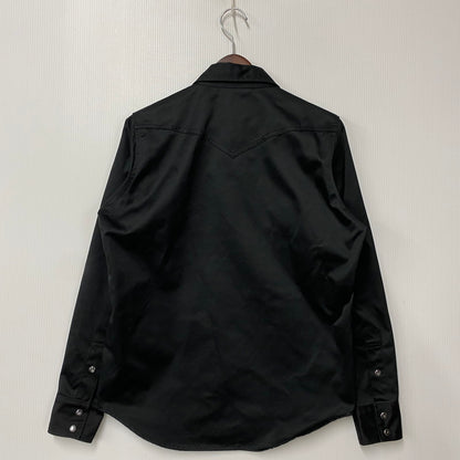 【中古品】【メンズ】 IRON HEART アイアンハート LS WORK SHIRT ロングスリーブ ワークシャツ トップス 145-260412-kh-02-izu サイズ：S カラー：ブラック 万代Net店
