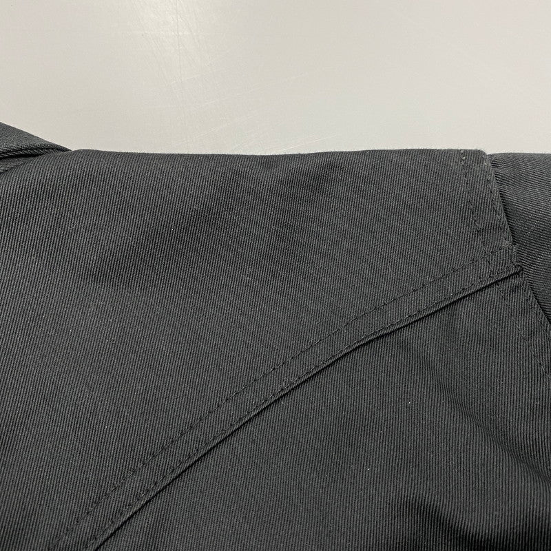 【中古品】【メンズ】 IRON HEART アイアンハート LS WORK SHIRT ロングスリーブ ワークシャツ トップス 145-260412-kh-02-izu サイズ：S カラー：ブラック 万代Net店