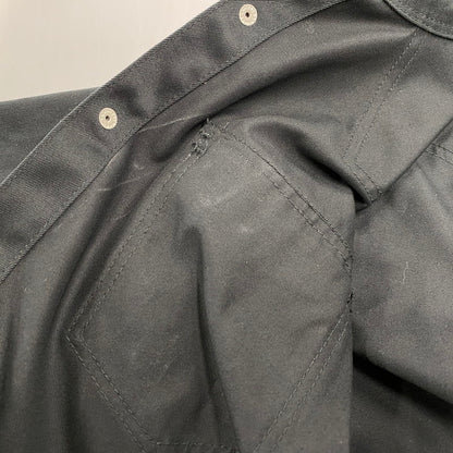 【中古品】【メンズ】 IRON HEART アイアンハート LS WORK SHIRT ロングスリーブ ワークシャツ トップス 145-260412-kh-02-izu サイズ：S カラー：ブラック 万代Net店