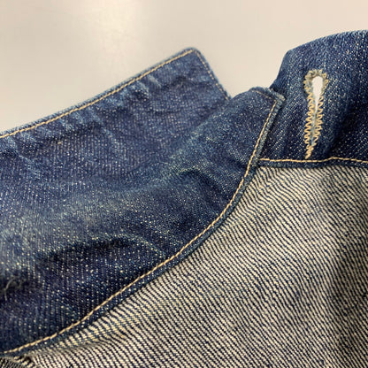 【中古品】【メンズ】 COMOLI コモリ V01-01001 22SS DENIM JACKET デニム ジャケット アウター 140-260415-ya-01-izu サイズ：4 カラー：インディゴ 万代Net店